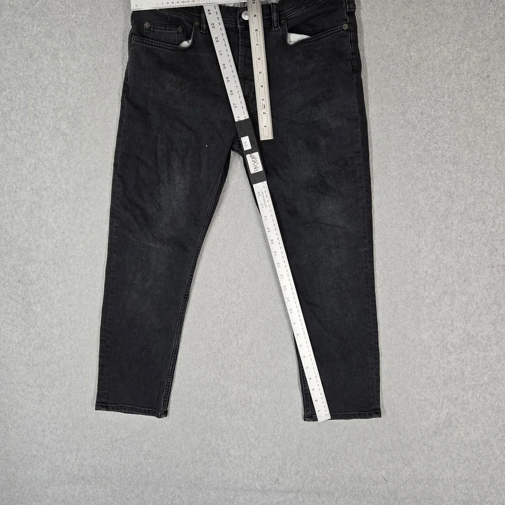 Acne Studios Men Jeans 32/30 Black Denim 24